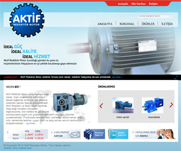 Aktif Redüktör Motor